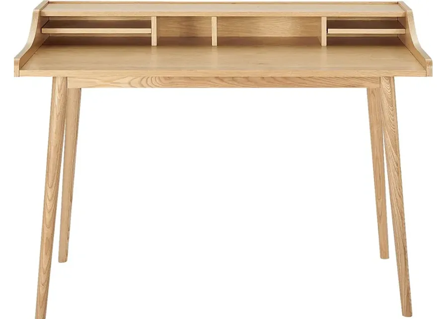 Caputa Light Brown Desk-Light Brown