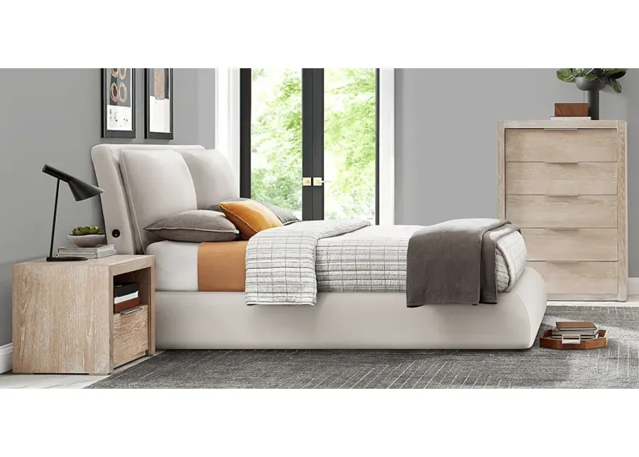 Easton Park Natural 5 Pc Bedroom with York Mills White Upholstered Queen Bed-71.5 1 48145-easton-park-natural-5-pc-bedroom-with-york-mills-white-upholstered-queen-bed-71-5-1.webp