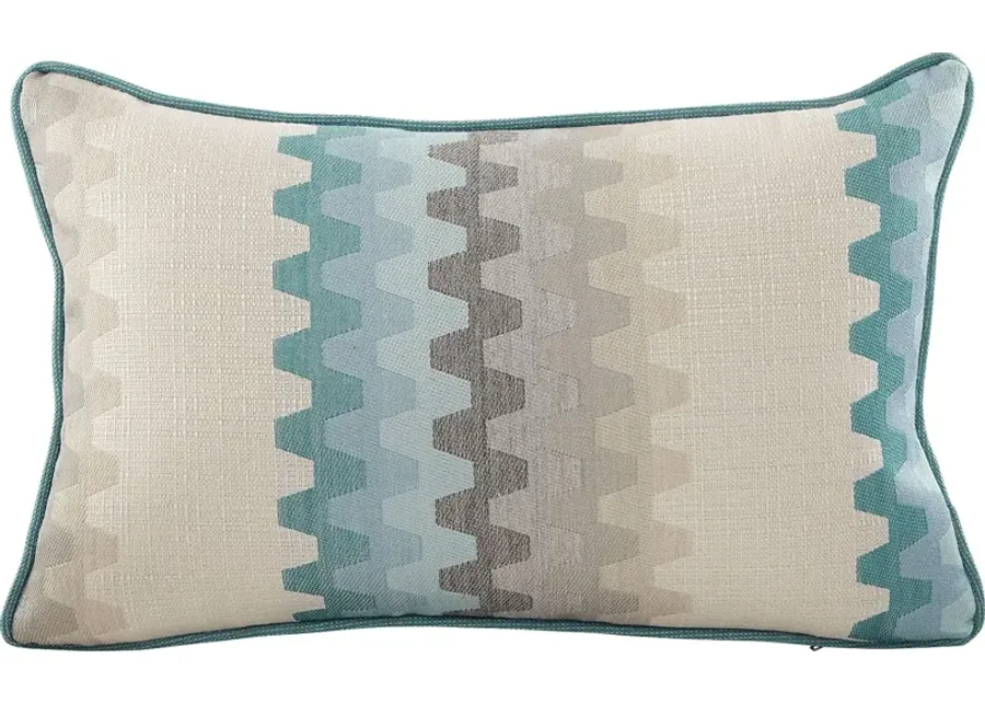 Accordian Geo Turquoise Indoor/Outdoor Accent Pillow-Turquoise 1 48260-accordian-geo-turquoise-indoor-outdoor-accent-pillow-turquoise-1.webp