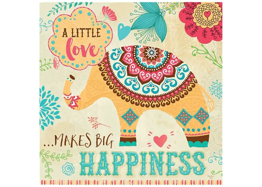 Kids Boho Eli Beige Artwork-Beige