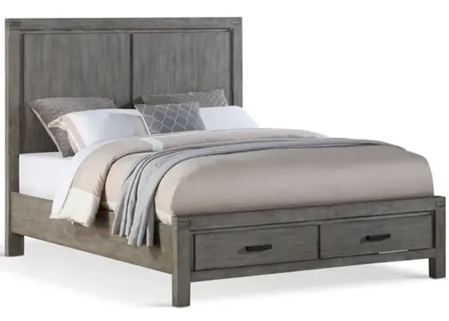 Flagstaff Queen Storage Bed