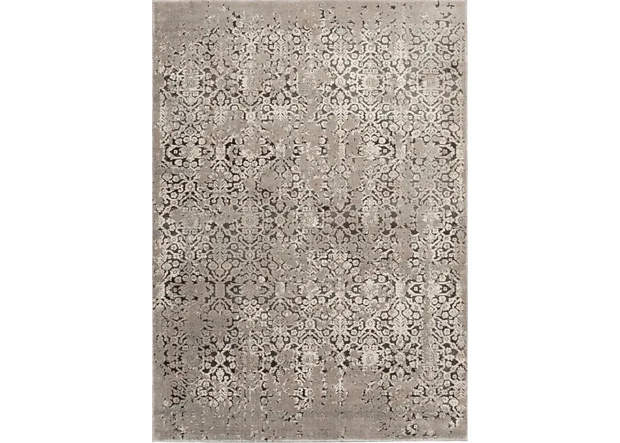 Skyden Beige 5'3 x 7'7 Rug-Multi