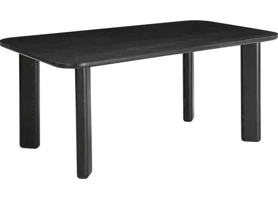Drayrose Black Dining Table-Black