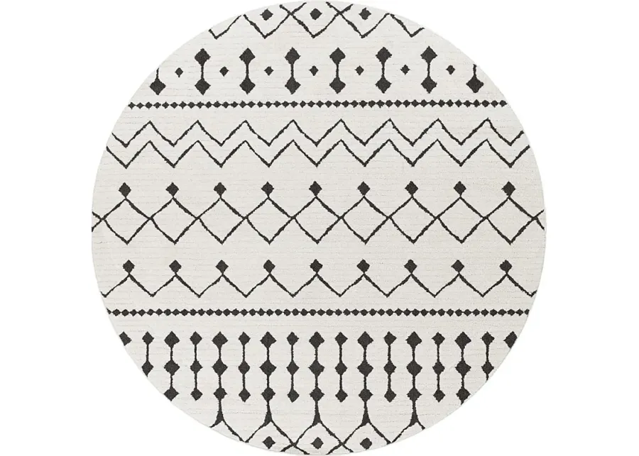 Tanlaw Black 6'7 Round Rug-Off-White, Black 1 49301-tanlaw-black-6-7-round-rug-off-white-black-1.webp