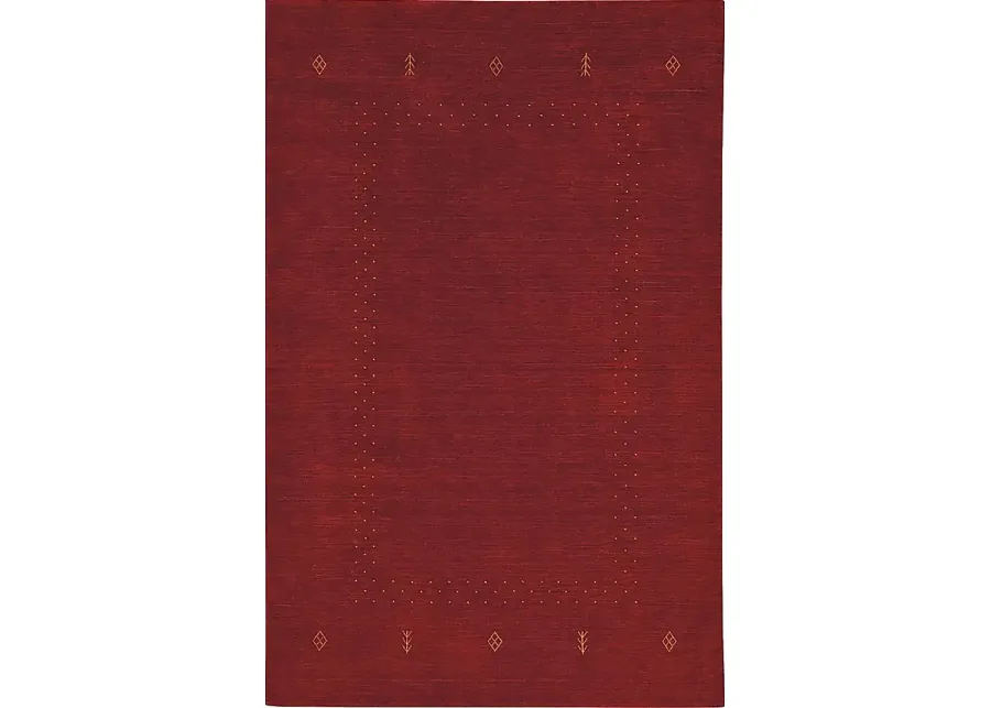 Tungami Crimson 8' x 10' Rug-Crimson