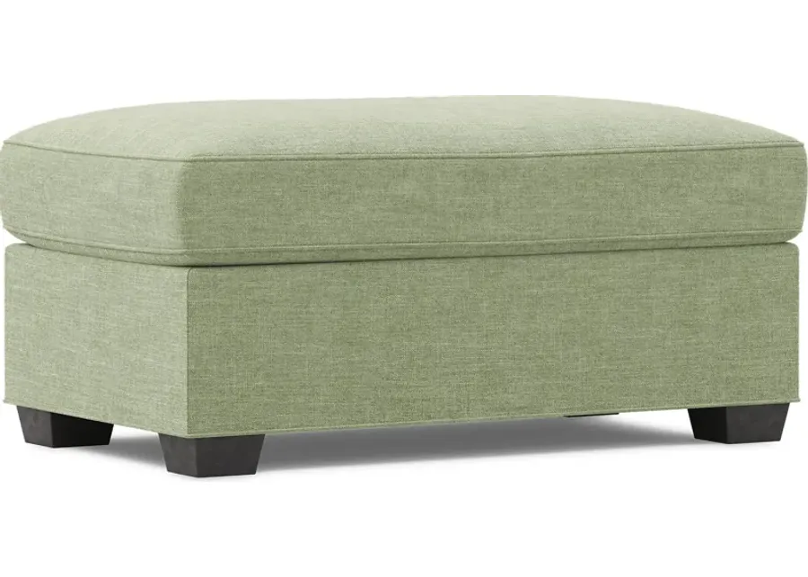 Bellingham Celadon Textured Chenille Ottoman-44