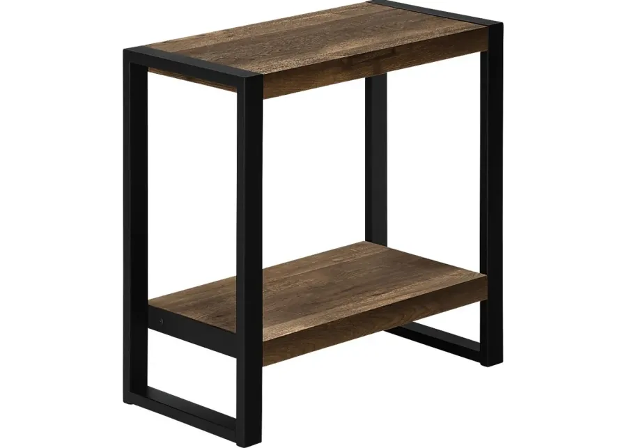 Willark Brown Side Table-Brown
