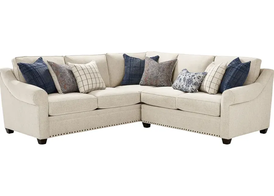 Parkview Beige 2 Pc Sectional-104