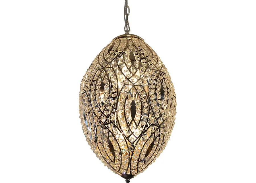 Eddington Silver Chandelier-Silver
