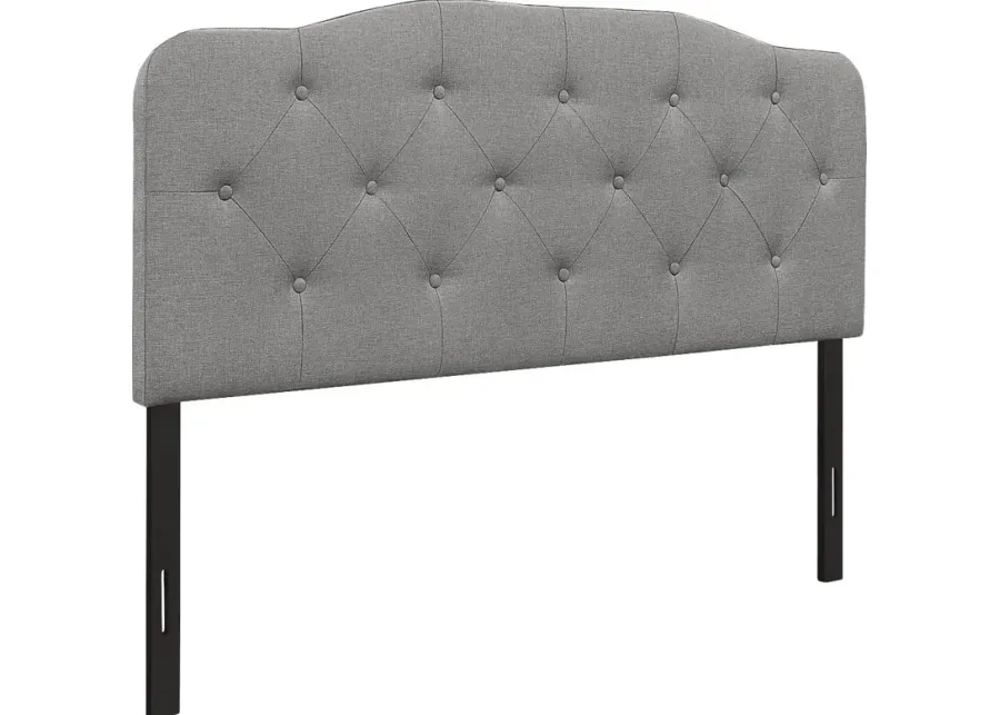 Blabon Gray King Headboard-79.79