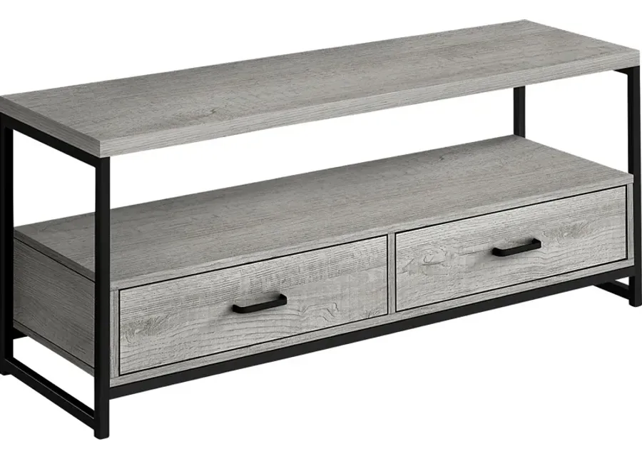 Deike Gray 47 in. Console-Gray