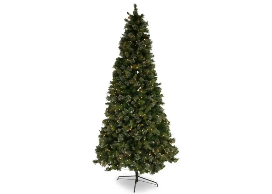 Northland Pine 9  Artificial Christmas Tree With 950 Multi-Function LED Lights