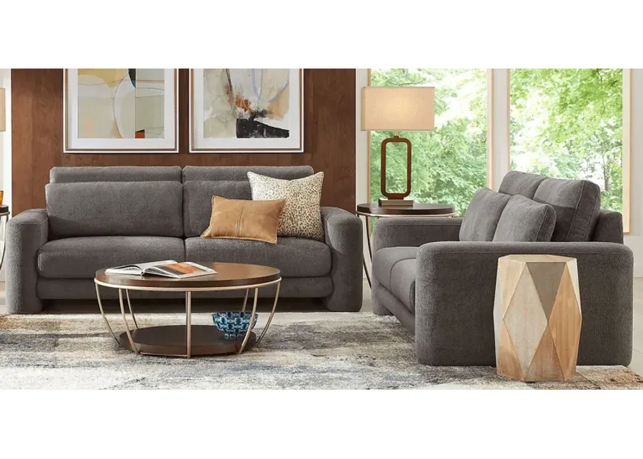 Newton Charcoal 2 Pc Living Room-84