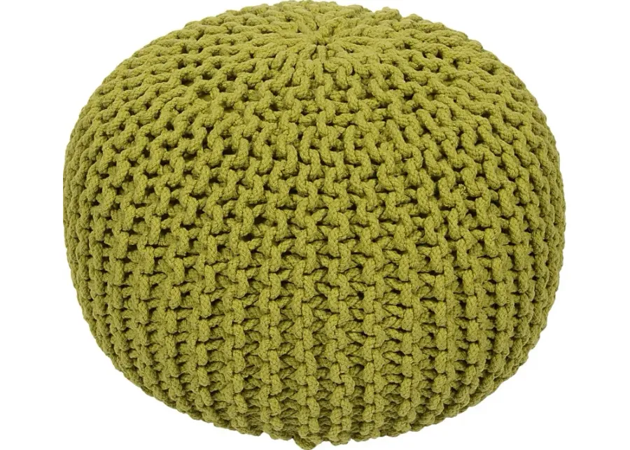 Adencliff Lime Ottoman-Lime