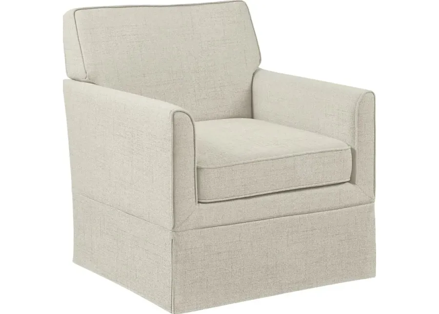 Farnswood Cream Accent Chair-Cream