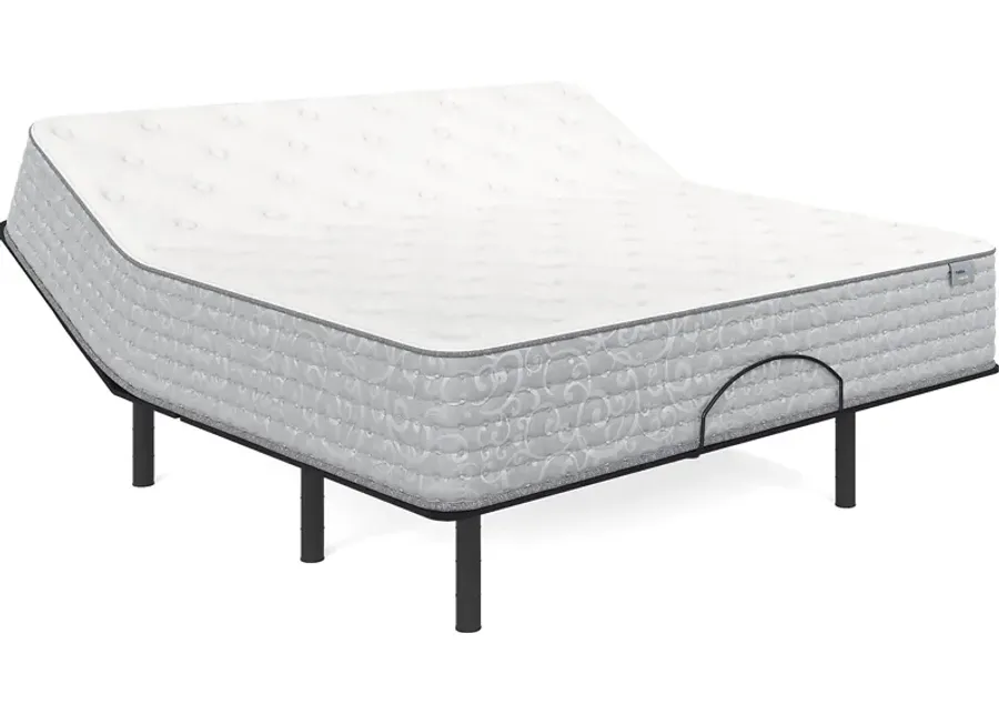 Therapedic Forester King Mattress with Head Up Only Base