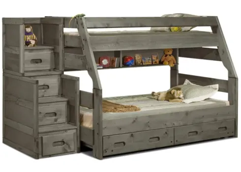 5091-bunkhouse-high-sierra-t-f-bunk-bed-with-stairway-chest-driftwood-1.webp