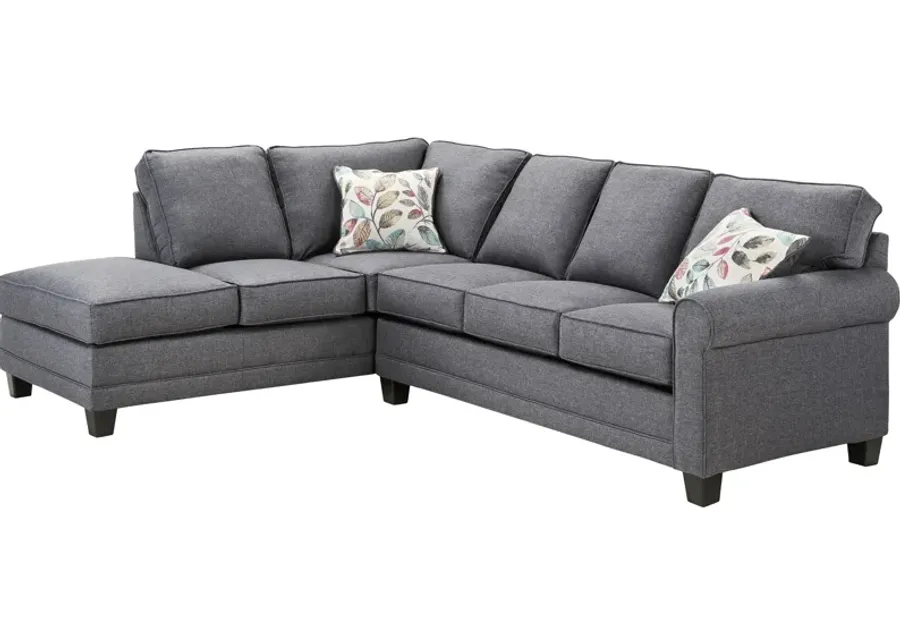 Hughes Furniture Whittier 2 Piece Sectional-83