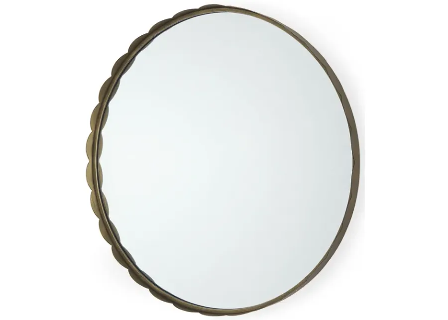 Mercana Furniture & Decor Adelaide Scallop Edge Mirror-1.97