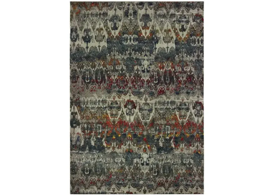 Mantra Grey Fire Multi Area Rug