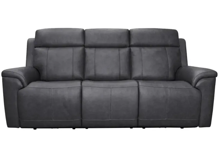 Flexsteel Amelia Power Reclining Console Sofa with Power Headrests and Lumbar-86