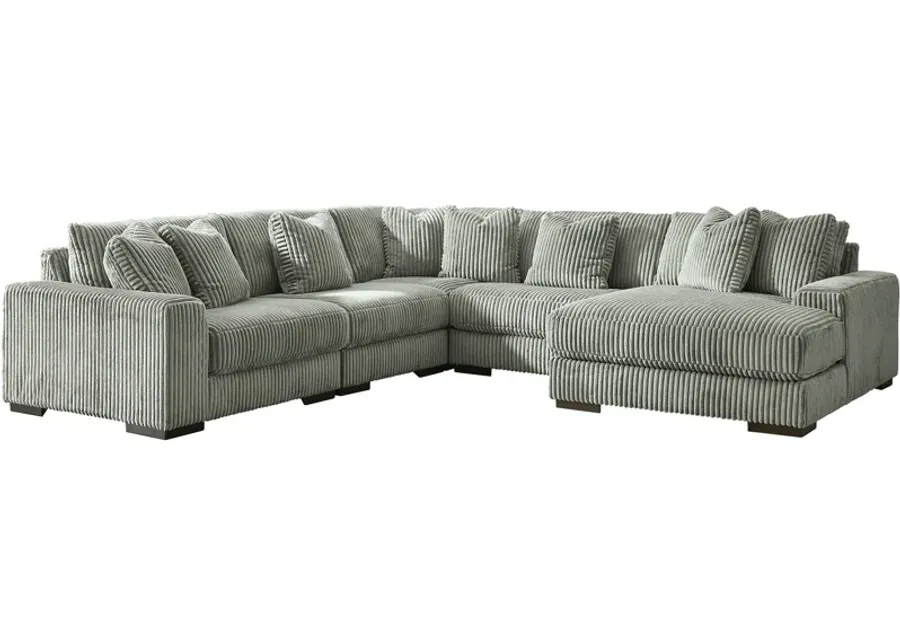 Ashley Furniture Lindyn 5 Pc Right Chaise Sectional-133