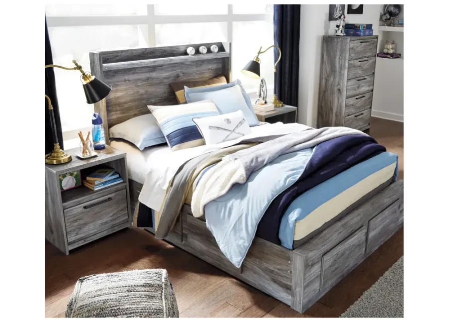 Ashley Furniture Baystorm 4 Drawer Storage Panel Bed-55.75