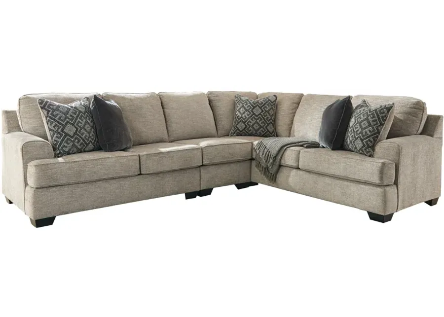 Ashley Furniture Bovarian 3 Piece Left Sectional-142