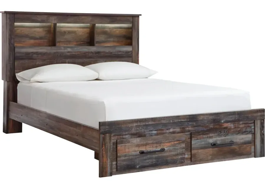 Ashley Furniture Drystan Bookcase Storage Bed-66.25