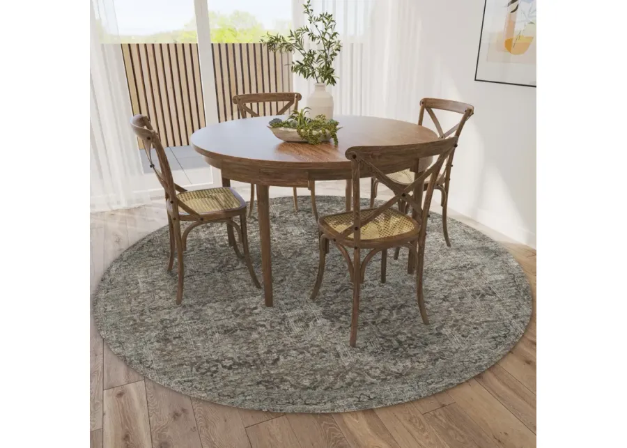 Urban Rug Jericho 10 0  x 10 0  Round Area Rug