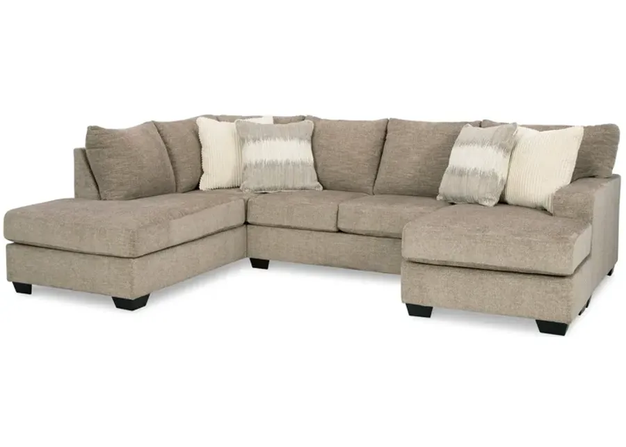 Ashley Furniture Creswell 2 Piece Right Sofa Chaise Sectional-125