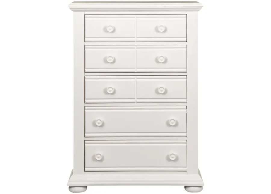 Liberty Furniture Summer House 5 Drawer Chest-36