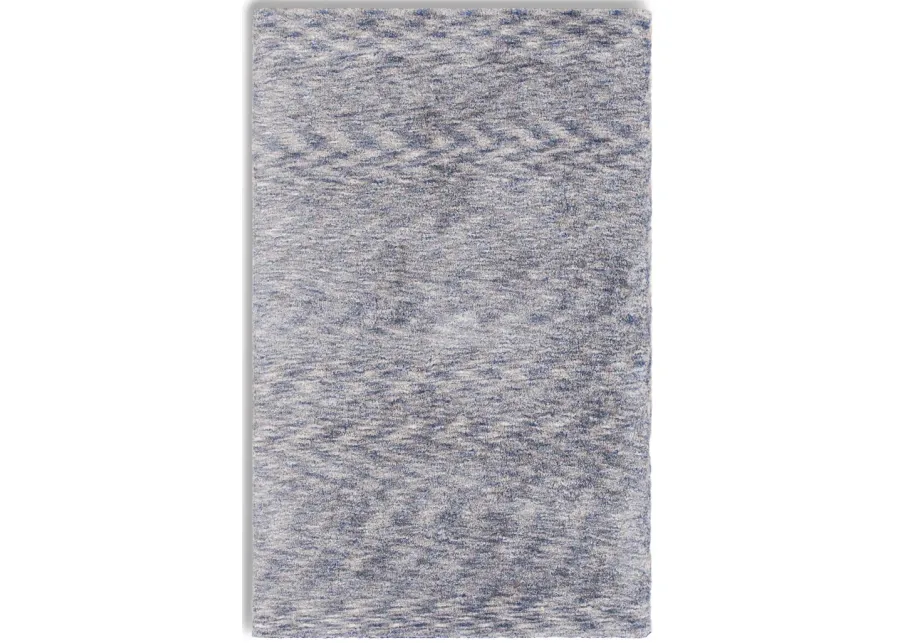 Sophia Waterfront Shag Area Rug - 6 6  X 9 6 