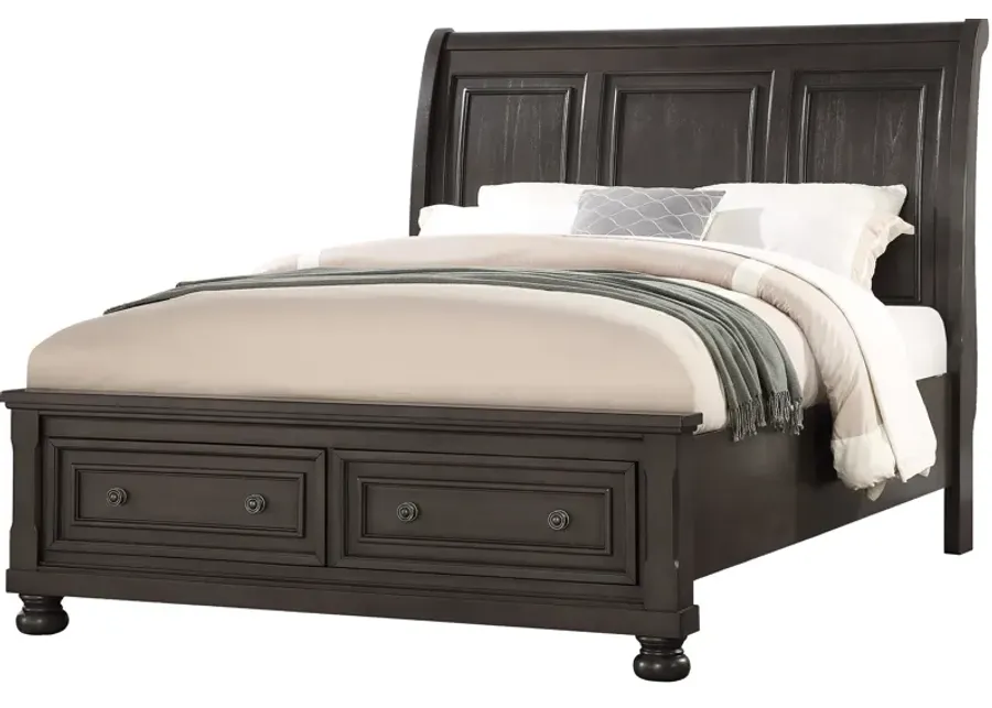Avalon Furniture Sophia Sleigh Bed-80.5