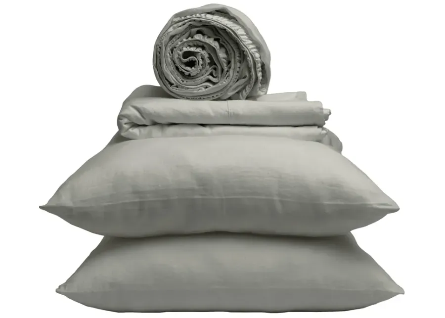 PureCare Dr Weil Blended Linen Sheet Set-7.9