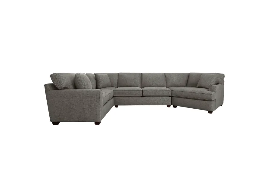 Style Line Connections Flare 3 Piece Right Cuddler Sectional-91