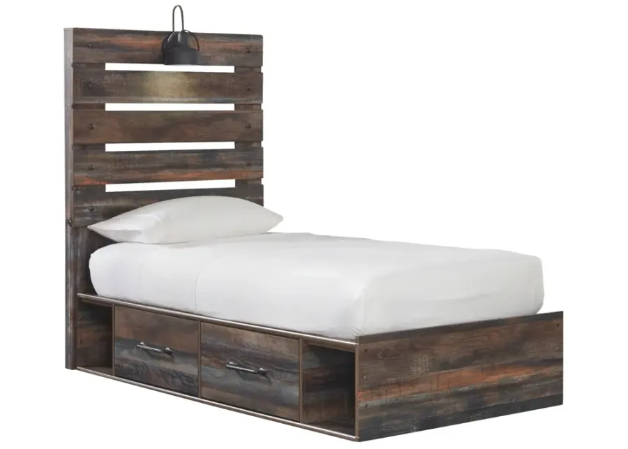 Ashley Furniture Drystan 2 Drawer Storage Bed-42.25