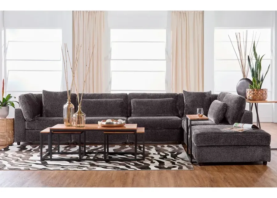 Hughes Furniture McCall 6 Piece Modular Sectional-152