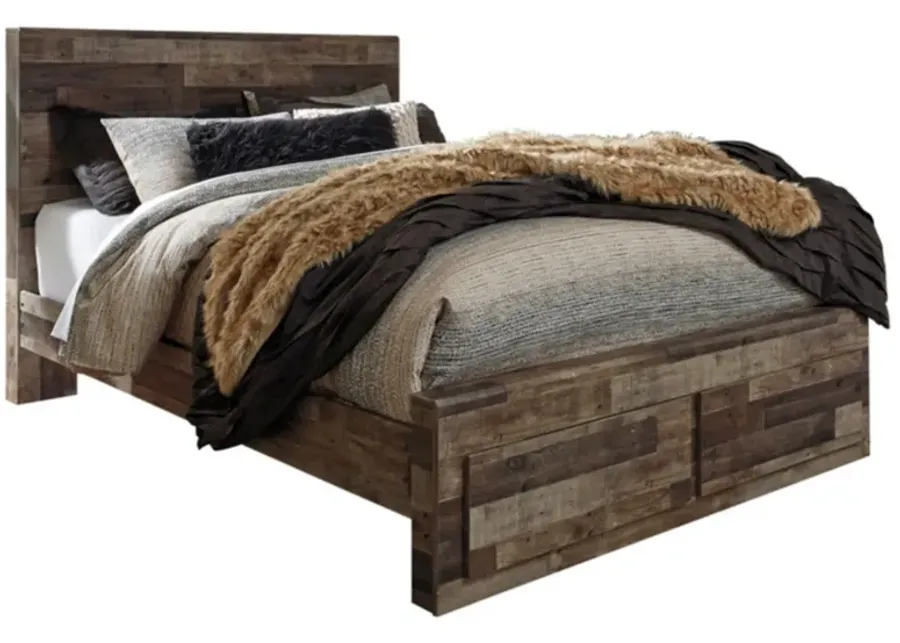 Ashley Furniture Derekson 2 Drawer Storage Bed-62.75