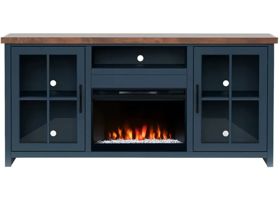 Legends Furniture Nantucket 72 Inch Fireplace Console-72.81