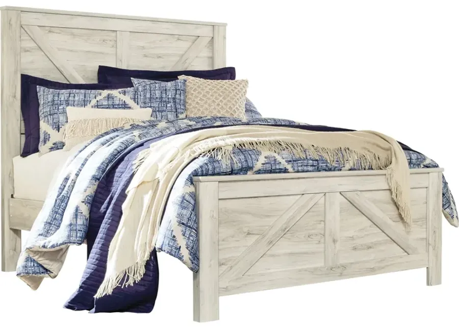 Ashley Furniture Bellaby Cross Buck Panel Bed-82