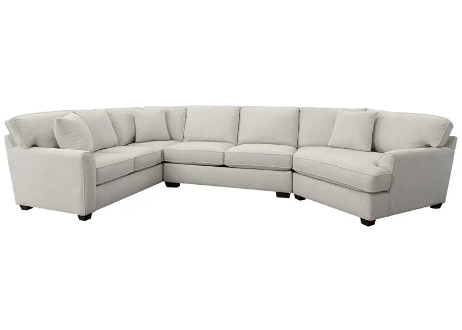 Style Line Connections Flare 3 Piece Right Cuddler Sectional-91