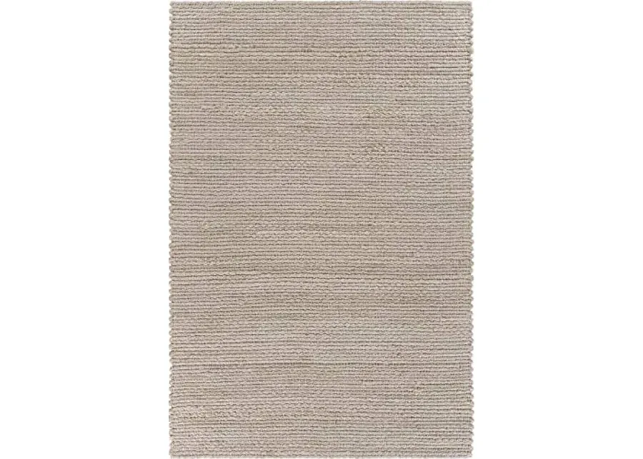 Ox Bay Ray Contemporary Braided Jute Blend Indoor Area Rug-Ivory, Beige
