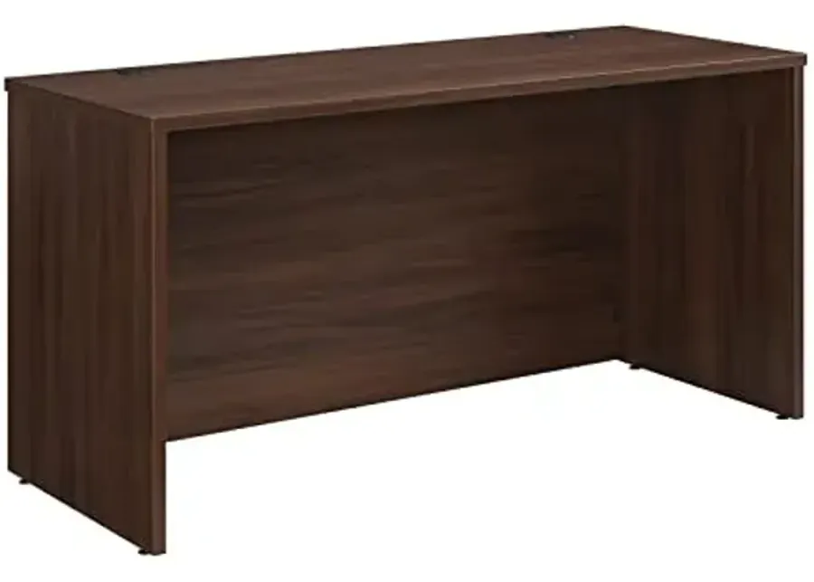OfficeWorks by Sauder Affirm 60 X 24 Desk Shell/cred/Return, Noble Elm Finish-Noble Elm