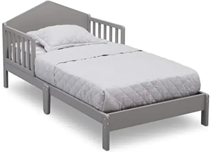 Delta Children Homestead Toddler Bed - Greenguard Gold Certified, Grey-Grey