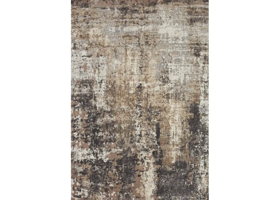 Theory Taupe Grey Area Rug - 2 7  X 13 0 