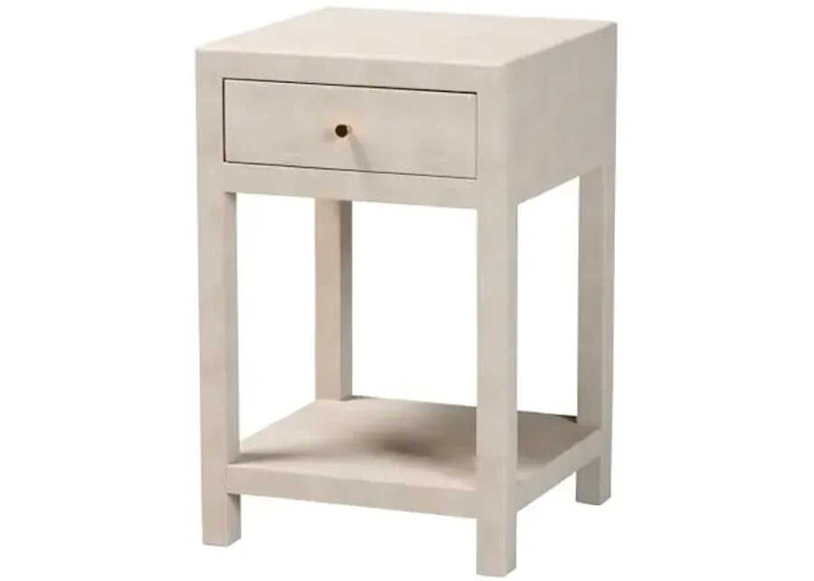 57213-baxton-studio-dansby-faux-shagreen-end-table-1-drawer-beige-brass-beige-brass-1.webp