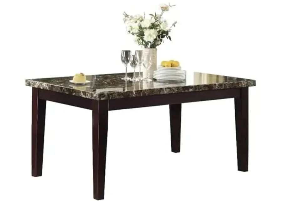 Homelegance Dining Table, Brown-64