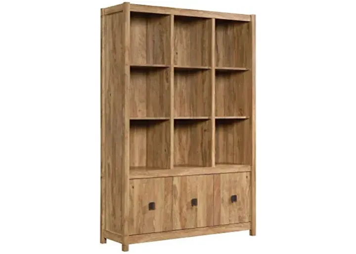57733-sauder-cannery-bridge-bookcase-wall-storage-shelves-with-drawers-l-48-31-x-w-15-59-x-h-71-97-sindoori-mango-1.webp