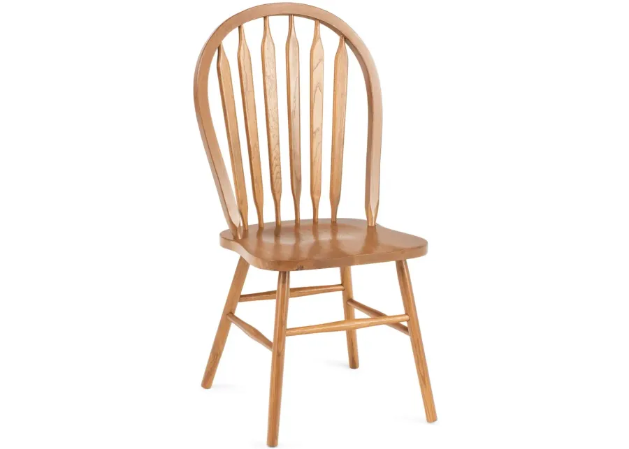 Family Casual Oak Dining Chair